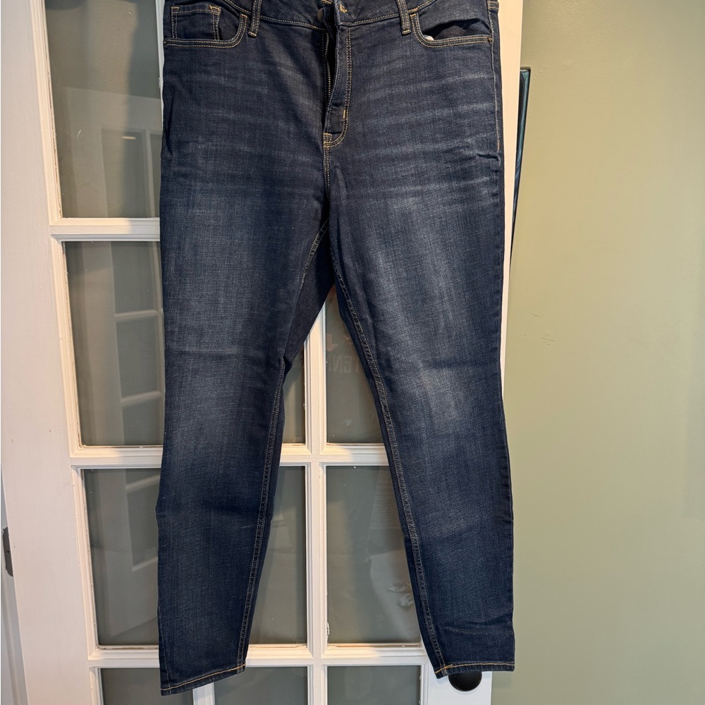 Dark Blue Denim Jeans
